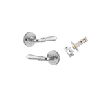 Sarlat Lever - Round Rose (Inbuilt Privacy)