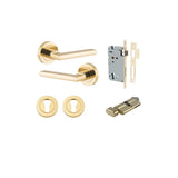 Baltimore Lever - Round Rose Entrance Kit with Separate High Security Lock - entrance set configuration (11 of 14)