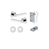 Baltimore Lever - Round Rose Entrance Kit with Separate High Security Lock - entrance set configuration (5 of 14)
