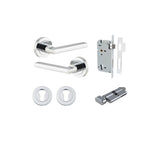 Baltimore Lever - Round Rose Entrance Kit with Separate High Security Lock - entrance set configuration (12 of 14)