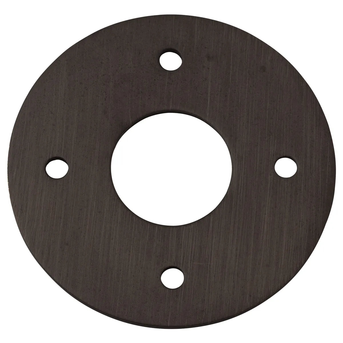 Adaptor Plate - Round in Signature Brass - front view