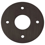 Adaptor Plate - Round in Signature Brass - front view