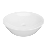 Timberline Jupiter Above Counter Basin 450mm Gloss White