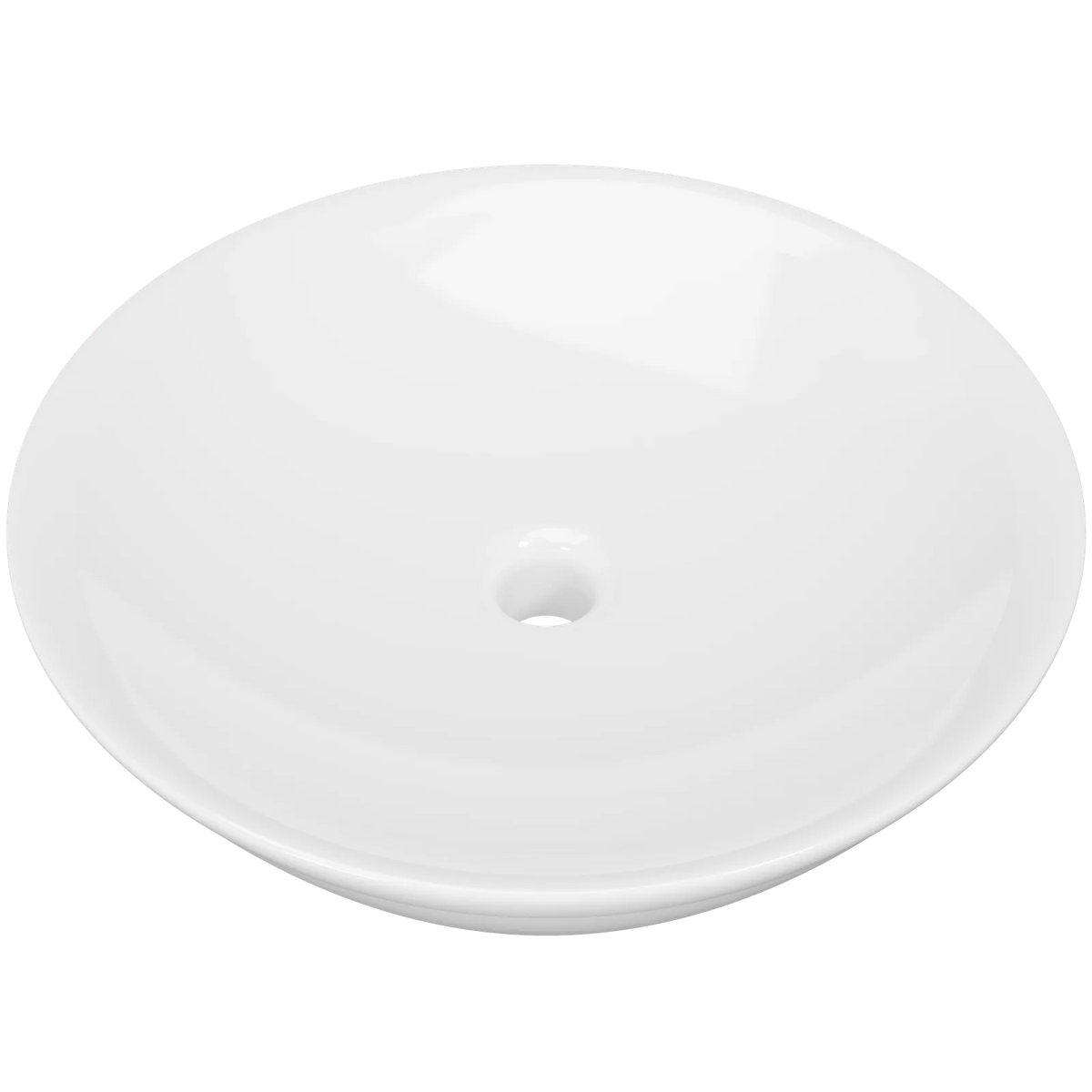 Timberline Jupiter Above Counter Basin 450mm Gloss White - image 2
