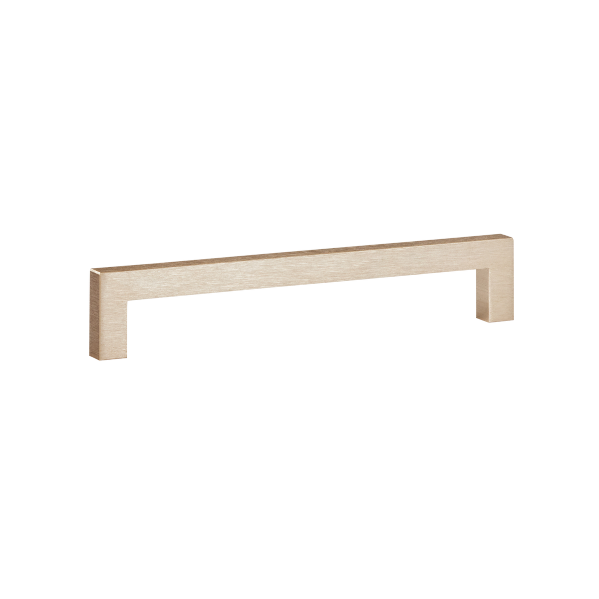 Momo Sevilla D Handle 160mm - front view, cabinet hardware