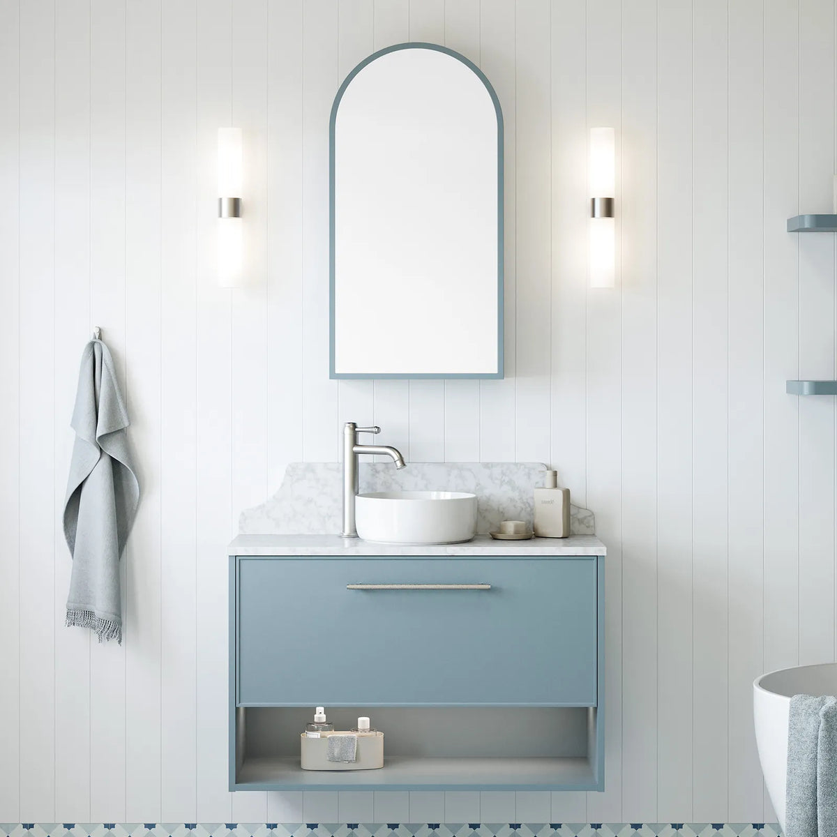 Timberline Karlie Vanity 1500mm Centre Bowl
