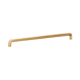 Momo Lumi D Handle 320mm in Antique Brass - angled product view