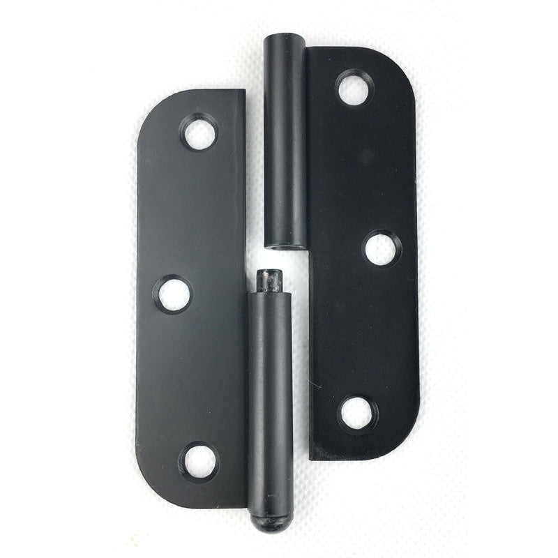 Lift Off Hinge 89x57x1.6mm Right Hand Matt Black