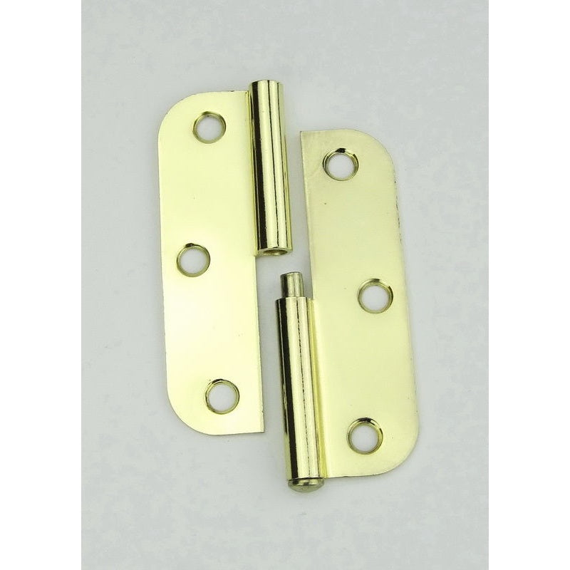 Lift Off Hinge 89x57x1.6mm Left Hand Bright Brass