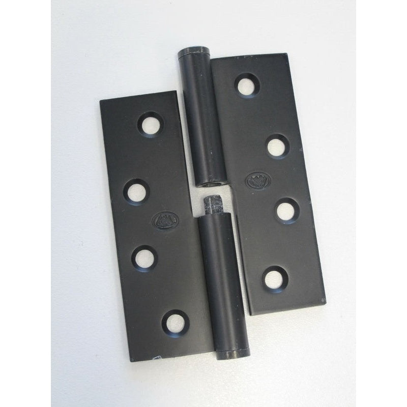 Lift Off Hinge 100x75x2.5mm Matt Black Right Hand