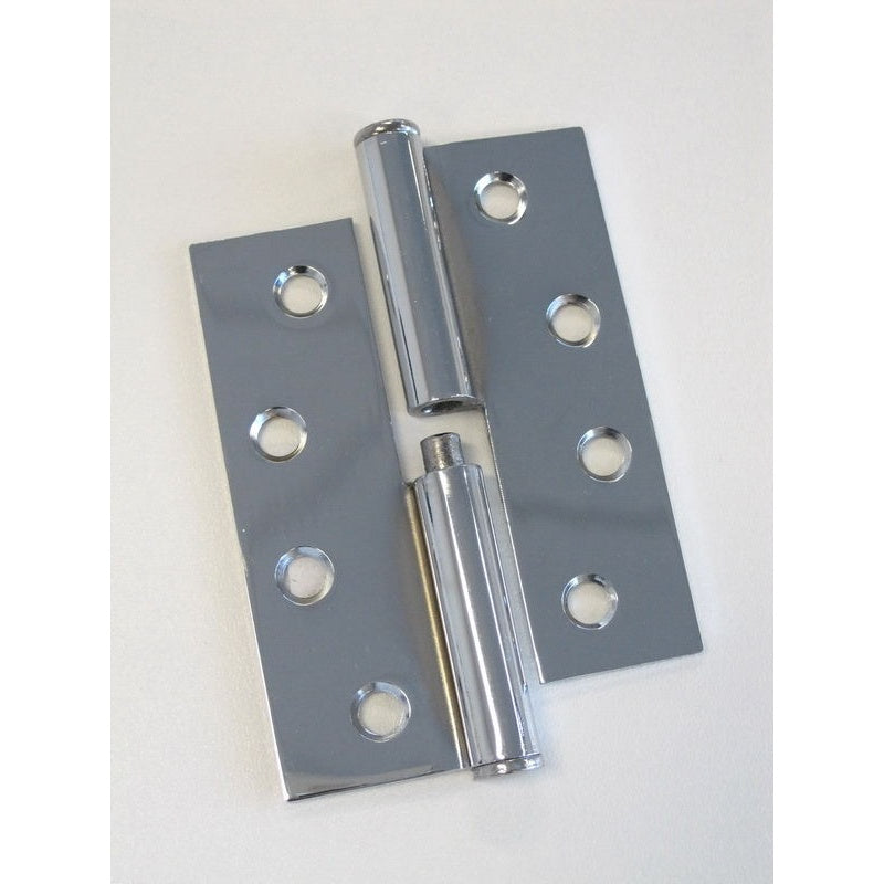 Lift Off Hinge 100x75x2.5mm Polished Chrome Right Hand