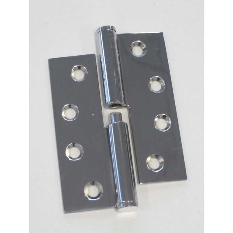Lift Off Hinge 100x75x2.5mm Polished Stainless 304 Right Hand