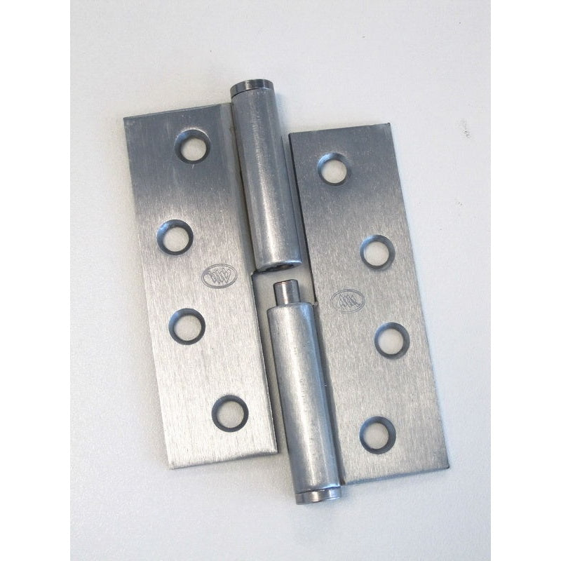 Lift Off Hinge 100x75x2.5mm Satin Chrome Left Hand