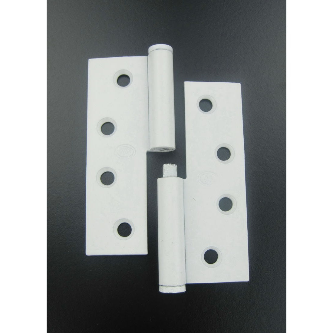 Lift Off Hinge 100x75x2.5mm LH Matt White