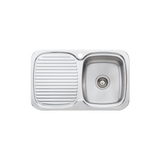 Lakeland Single Bowl Sink With Drainer