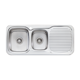 Lakeland 1 & 3/4 Bowl Sink With Drainer