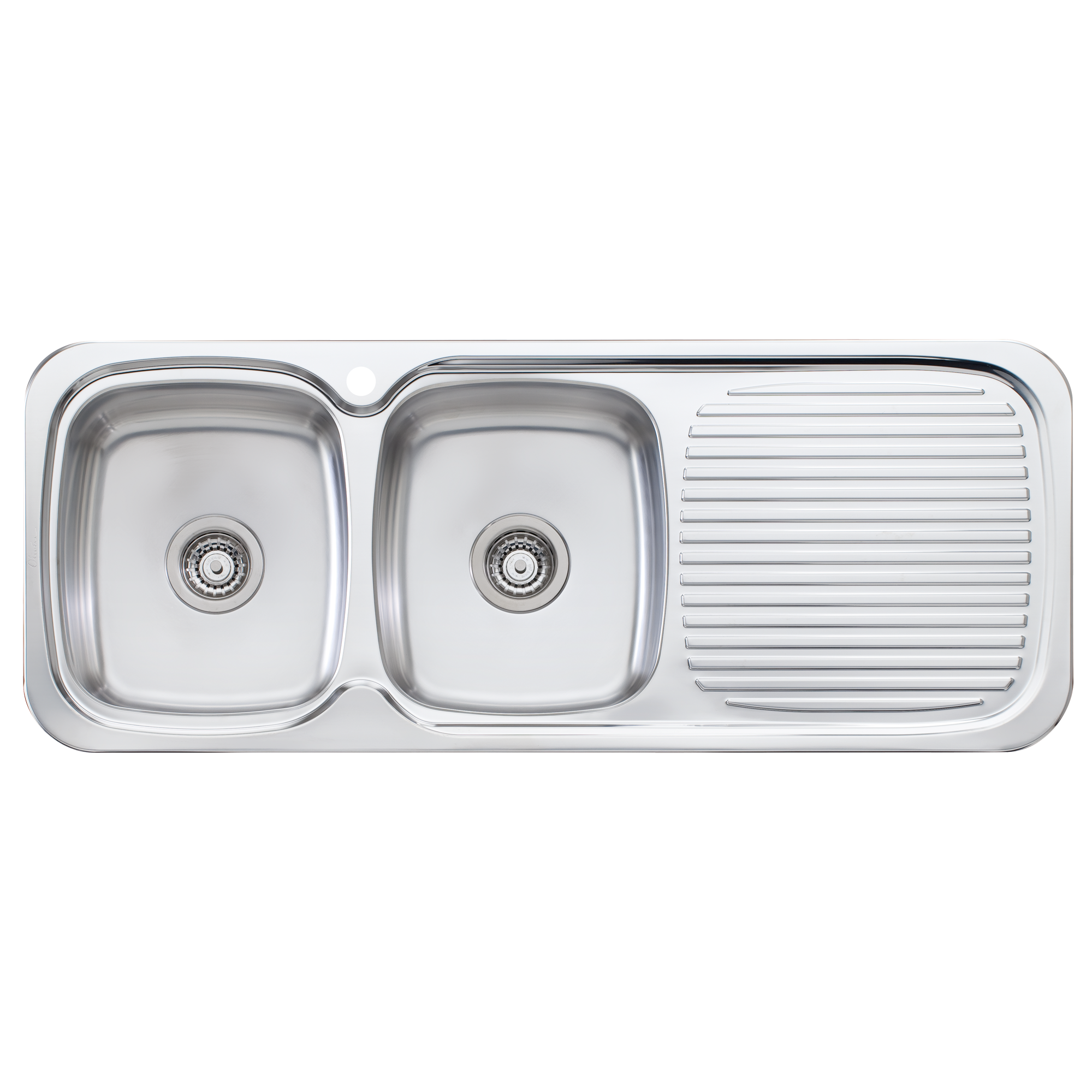 Lakeland Double Bowl Sink With Drainer
