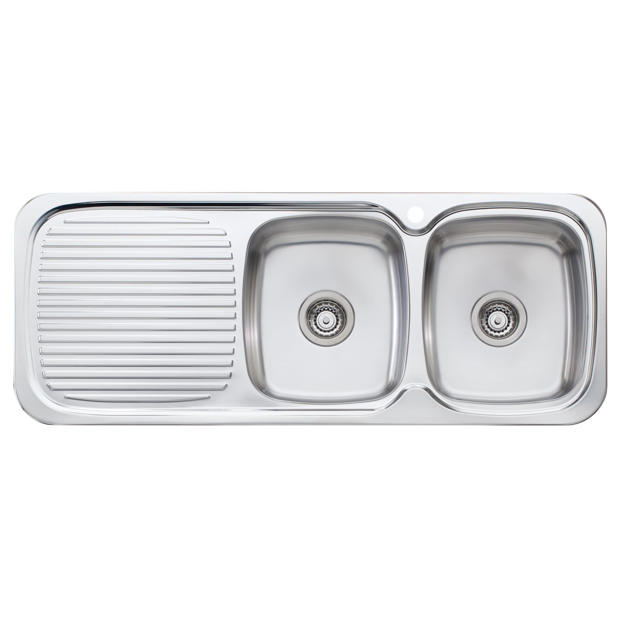 Lakeland Double Bowl Sink With Drainer