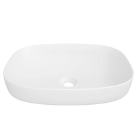 Lorenzo Inset Basin 500mm Matte White – Matte White
