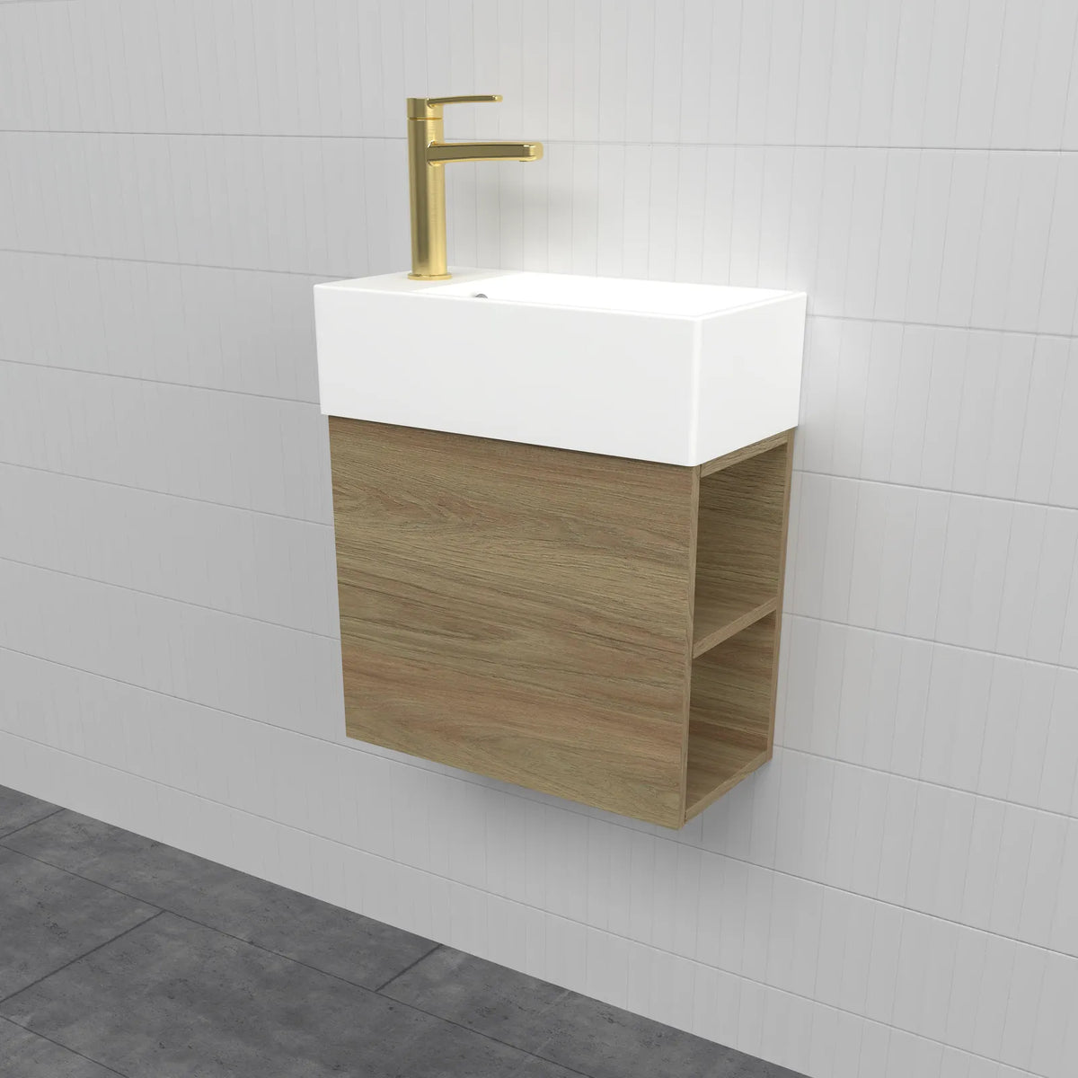Timberline Lottie Vanity 480mm Offset Bowl - image 10