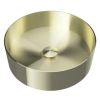 Luxe Above Counter Basin 360mm Brushed Gold – Brushed Gold