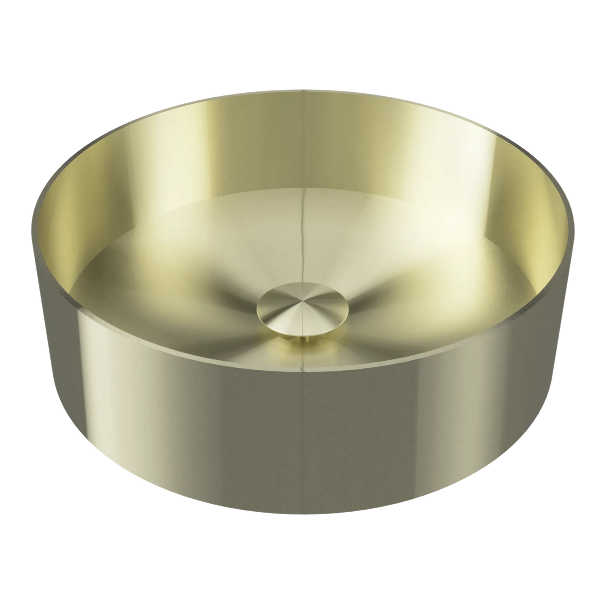 Timberline Luxe Above Counter Basin 360mm Brushed Gold - image 2