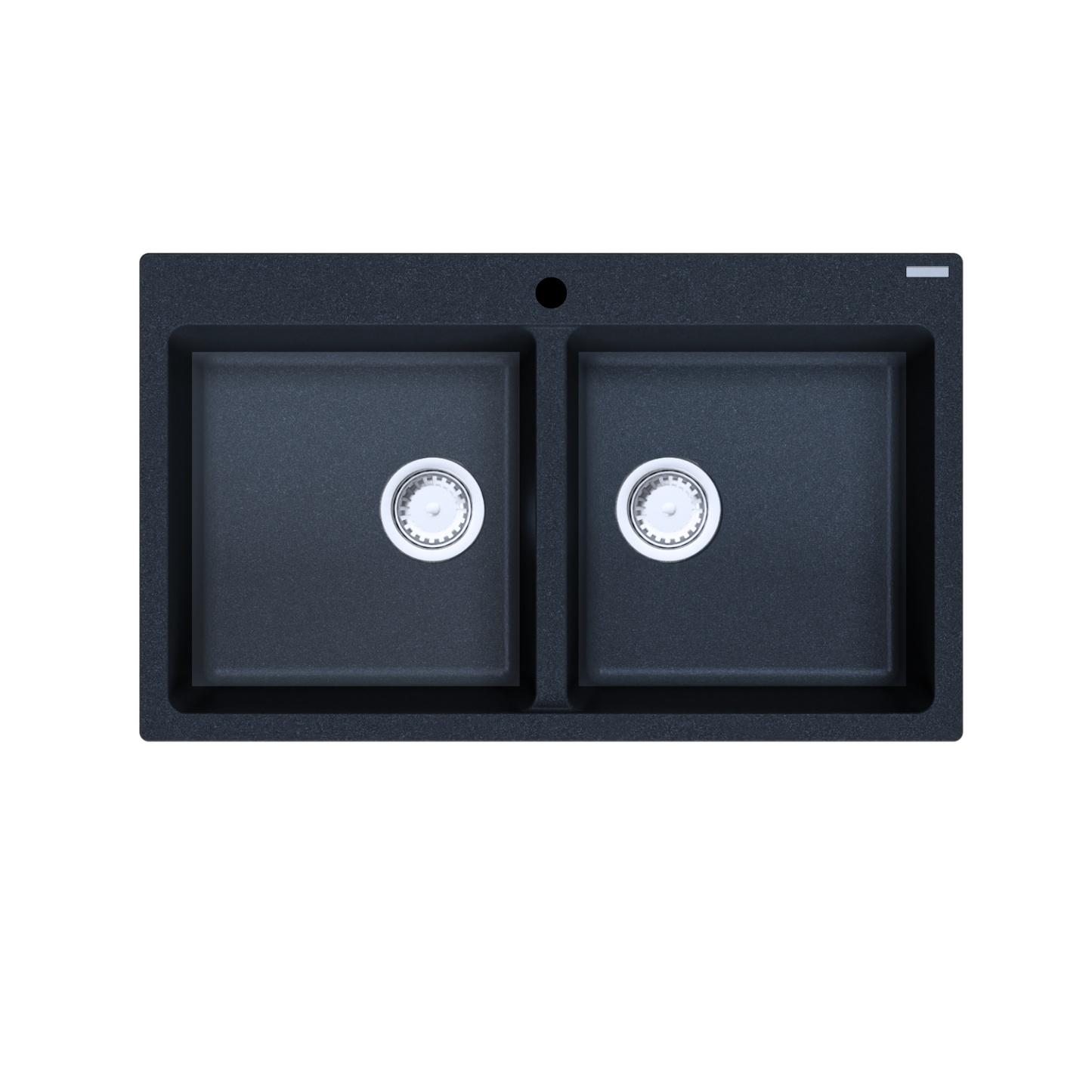 Cremona Double Bowl Granite Sink - 26.5L+26.5L