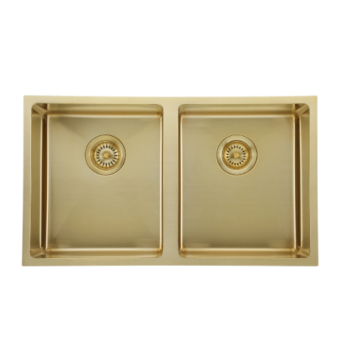 Coloured Double Bowl Sink 26L+26L