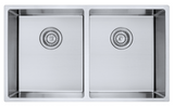 Double Bowl Stainless Steel Sink 75L