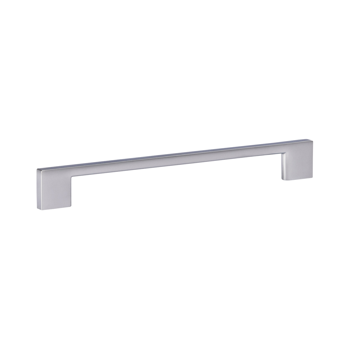 Momo Livorno D Handle 192mm in Satin Chrome - close-up detail view