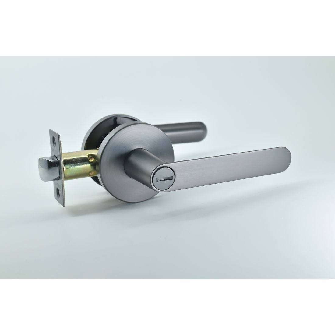 Mila Satin Black Nickel - Privacy