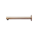 Round Wall Shower Arm 400mm - Champagne