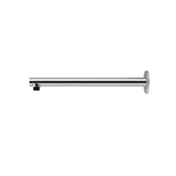Round Wall Shower Arm 400mm - Polished Chrome