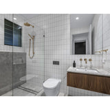Round Wall Shower Arm 400mm - rear mounting detail (14 of 28)