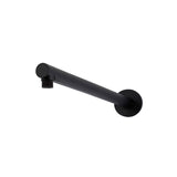 Round Wall Shower Arm 400mm - front view, bathroom fixture