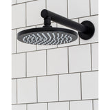 Round Wall Shower Arm 400mm - close-up detail view