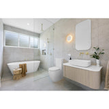 Round Ceiling Shower Arm 300mm - side profile view (12 of 22)