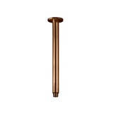 Round Ceiling Shower Arm 300mm - Lustre Bronze