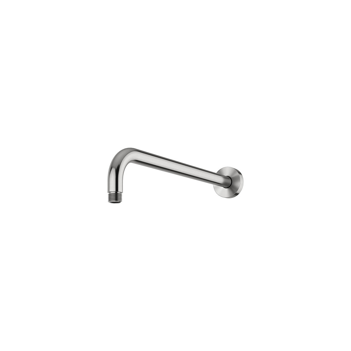 Outdoor Shower Arm 400mm XXX SS316 - front view, bathroom fixture