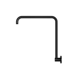 High Rise Shower Arm - angled product view, bathroom fixture