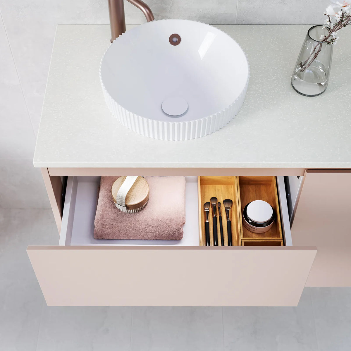 Timberline Marshall Vanity 900mm Offset Bowl