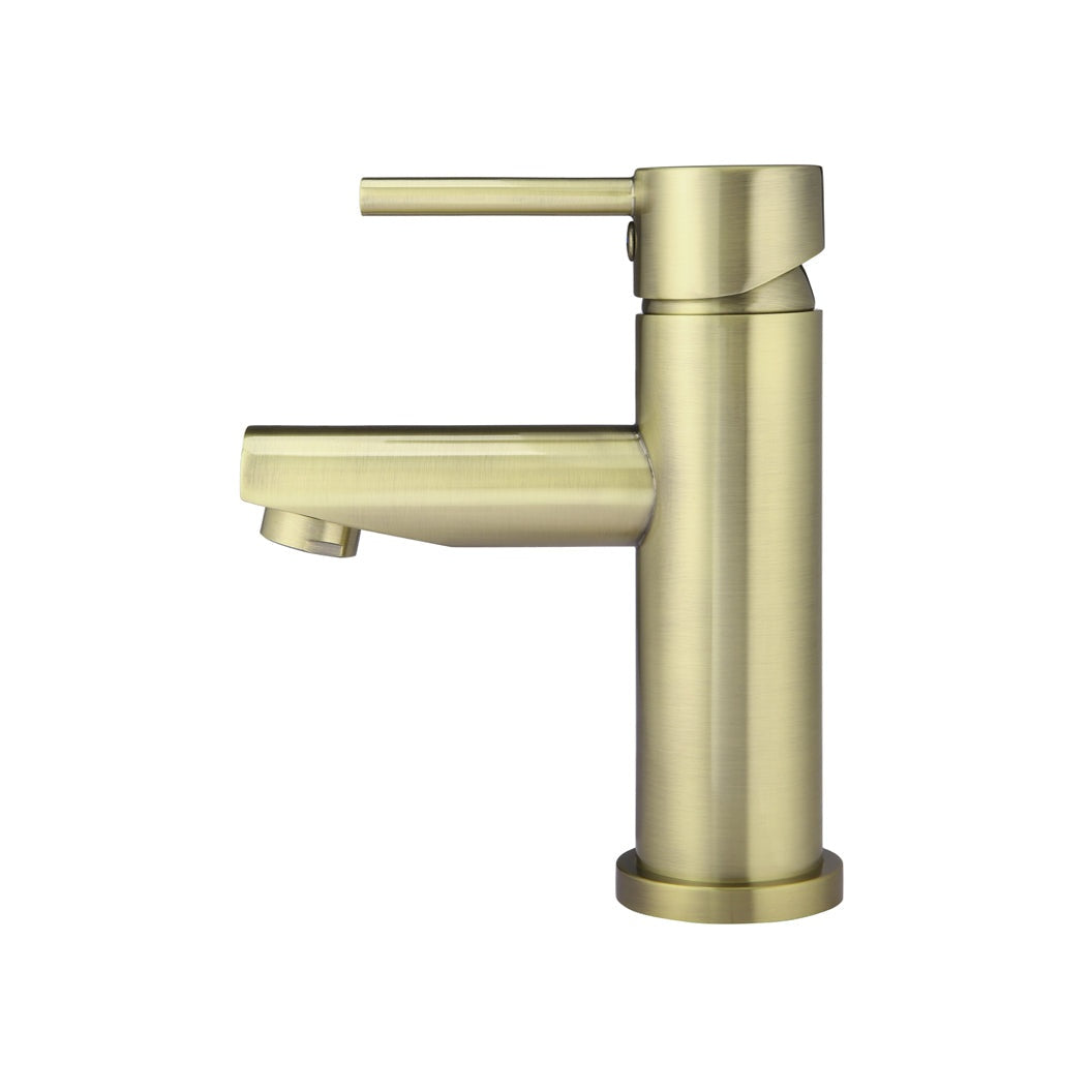 Round Basin Mixer - Tiger Bronze