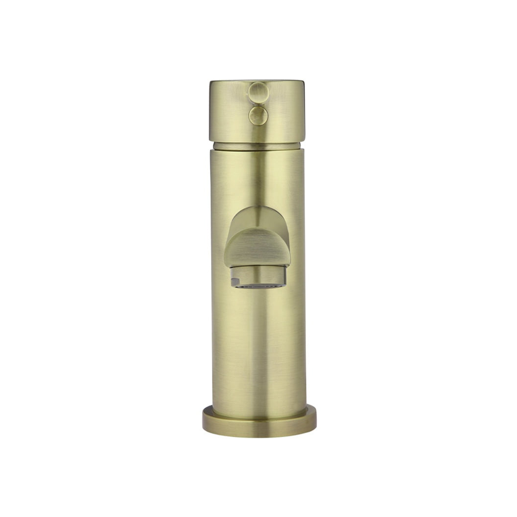 Round Basin Mixer - Tiger Bronze