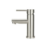 Round Basin Mixer - Brushed Nickel