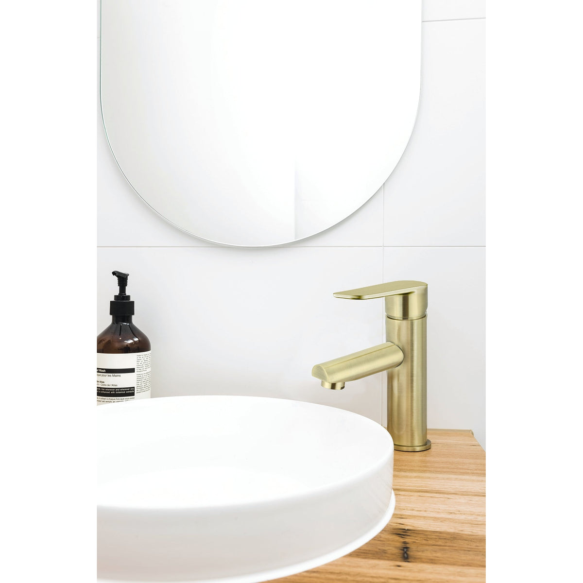 Round Paddle Basin Mixer in Matte Black - alternative product view (13 of 29)