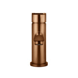 Round Paddle Basin Mixer - Lustre Bronze