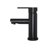 Round Paddle Basin Mixer - Matte Black