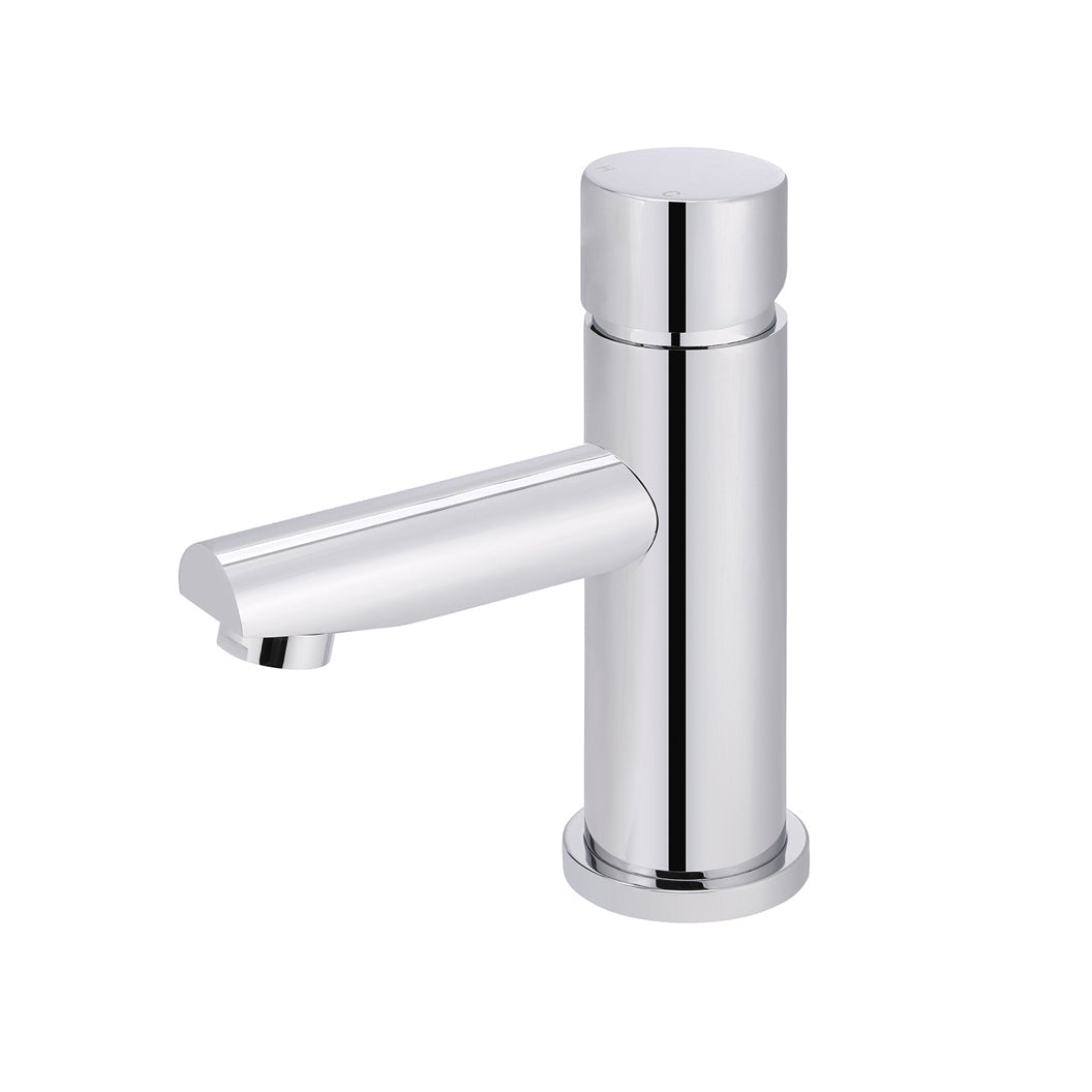 Round Pinless Basin Mixer in Matte Black - alternative product view