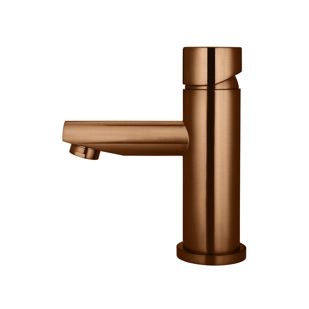 Round Pinless Basin Mixer in Matte Black - full product view (24 of 32)