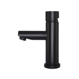 Round Pinless Basin Mixer - Matte Black